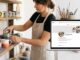 Etsy seller creating Pinterest pins for handmade jewelry products